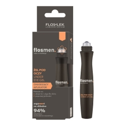 Żel pod oczy z chłodzącym aplikatorem FLOSMEN, 15ml