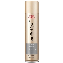 WELLAFLEX Lakier do włosów Shine & Hold Nr 5 250 ml