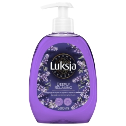 LUKSJA Aroma Senses Deeply Relaxing Pielęgnujące mydło w płynie o zapachu lawendy 500 ml