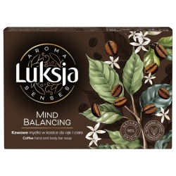 LUKSJA Aroma Senses Mind Balancing Kawowe mydło w kostce do rąk i ciała 90 g