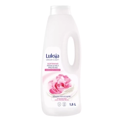 LUKSJA Creamy & Soft Kremowy Płyn do kąpieli Softening - Rose & Protein Milk 1500 ml