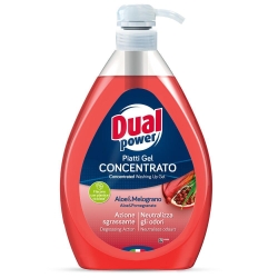 Płyn do naczyń Aloe i Granat z dozownikiem – DUAL POWER, 1 l