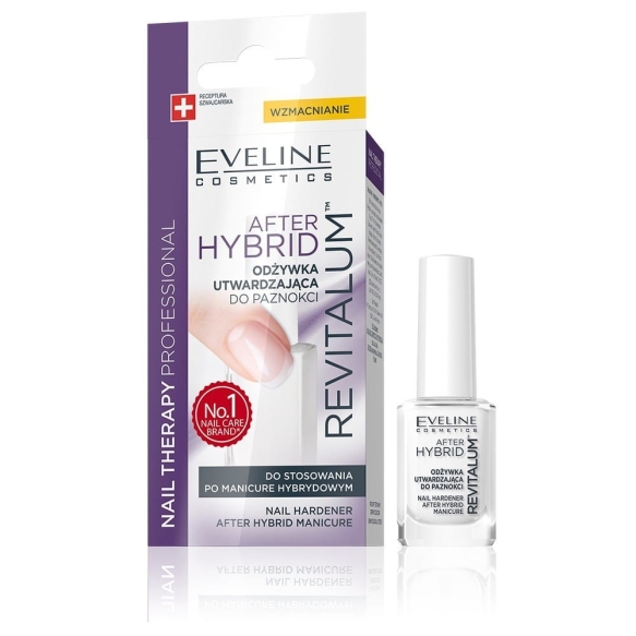 EVELINE Nail Therapy Professional Odżywka utwardzająca do paznokci After Hybrid 12 ml
