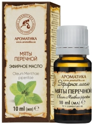 Peppermint 100% Pure Essential Oil, Aromatika, 10ml