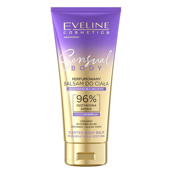 Perfumowany balsam regenerujący Sensual Body, EVELINE, 200ml