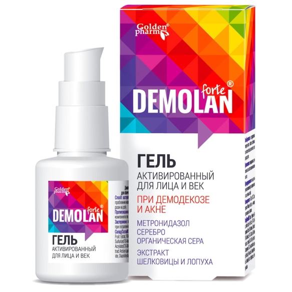 Active Face and Eyelid Gel Demolan Forte