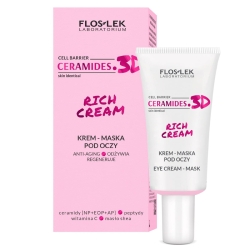 Floslek CERAMIDES. 3D RICH CREAM Krem-maska pod oczy 30ml