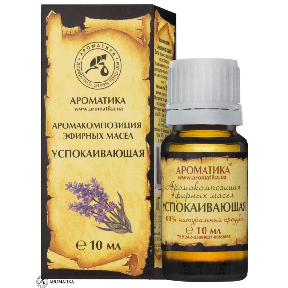 Calming Essential Oil Blend, 100% Natural, Aromatika