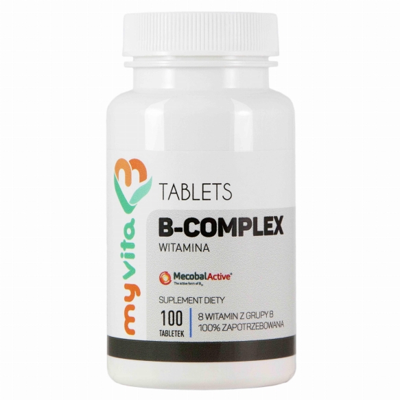 Witamina B Complex, 8 Witamin z Grupy B, MyVita