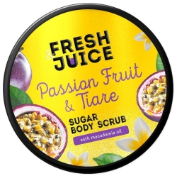 FRESH JUICE Cukrowy peeling do ciała Marakuja i Tiare 200 ml
