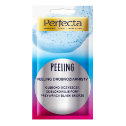 PERFECTA Peeling drobnoziarnisty do twarzy 8 ml