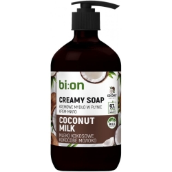 BIO NATURELL Kremowe mydło w płynie z pompką Kokosowe 473 ml