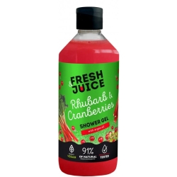 FRESH JUICE Żel pod prysznic Rabarbar i Żurawina 473 ml