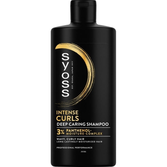 Schwarzkopf  Syoss Curls &amp; Waves Szampon do włosów podkreślający loki  440ml