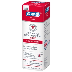 SOS Gesichtscreme Anti-Pickel – Anti-Acne Face Cream, 50ml