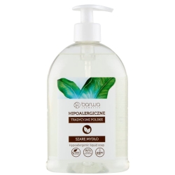 BARWA Hipoalergiczna Tradycyjne Polskie Szare Mydło w płynie - 500ml