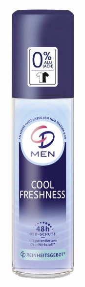 CD Pure Dezodorant atomizer Men Cool Freshness 75 ml