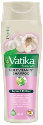 Wzmacniający Szampon Czosnkowy z Henną, Dabur, 400ml