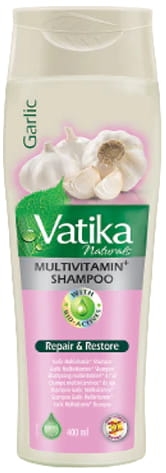 Wzmacniający Szampon Czosnkowy z Henną, Dabur, 400ml