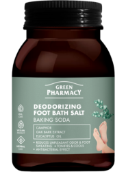Sól do stóp dezodorująca, Green Pharmacy, 400g