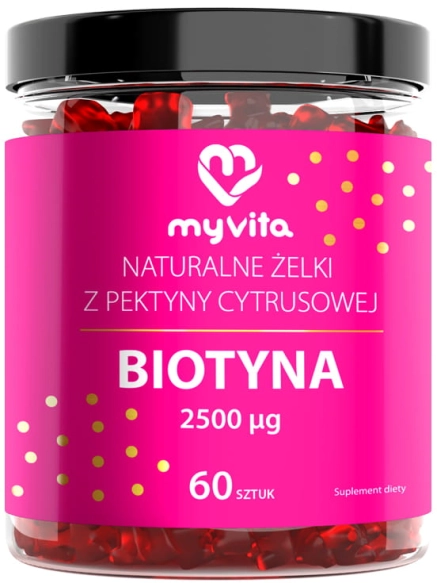 Biotyna, Naturalne Żelki, MyVita 60 żelek