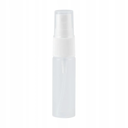 Biała butelka z tworzywa PET, 15ml