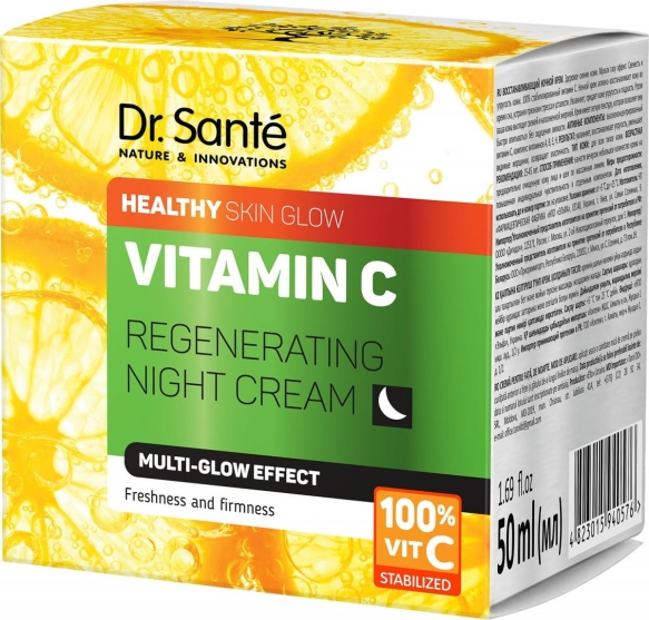 DR.SANTE Vitamin C Regenerujący krem do twarzy na noc z Witaminą C 50 ml
