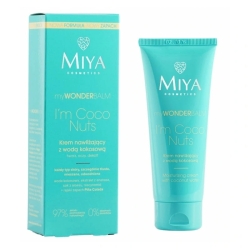 Krem nawilżający z wodą kokosową MIYA myWONDERbalm I`m Coco Nuts, 75ml