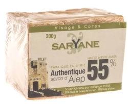 Mydło z Aleppo 55%, SARYANE, 180g