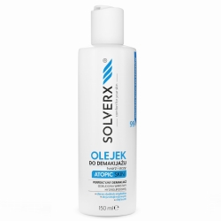 SOLVERX Atopic Skin Olejek do demakijażu twarzy i oczu do cery atopowej 150ml