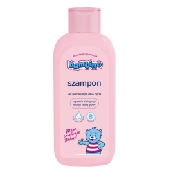 Bambino Szampon z witaminą B3 dla dzieci do ciała, włosów i skóry głowy, 400ml