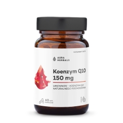 Koenzym Q10, 150 mg, Aura Herbals, 60 kapsułek