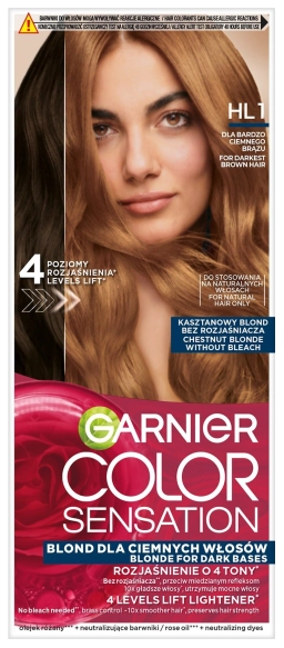 GAR COLOR SENSATION  HL1 6.31 Black Hair