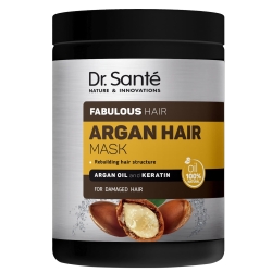 Крем-маска для поврежденных волос Арган Dr.Sante Argan Hair, 1000мл