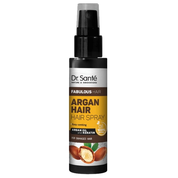 Argan Oil &amp; Keratin Hair Spray, Dr. Santé Argan, 150 ml