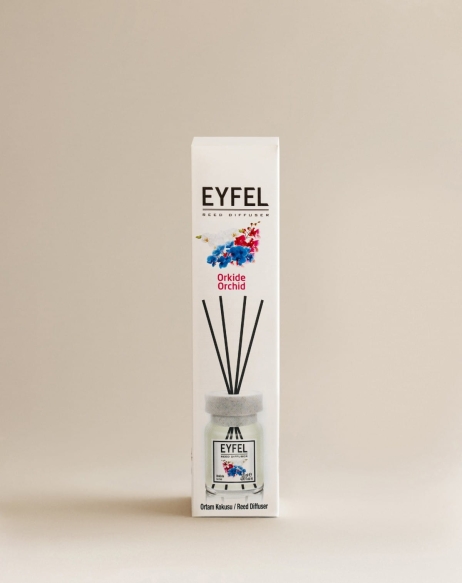 EYFEL Dyfuzor zapachowy z patyczkami - Orchidea 120 ml