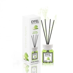 EYFEL Dyfuzor zapachowy z patyczkami - Zielone Jabłko 120 ml
