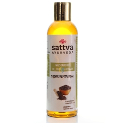 Olej Musztardowy Organic SATTVA AYURVEDA, 250ml