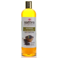 Органическое горчичное масло, SATTVA AYURVEDA, 500 мл