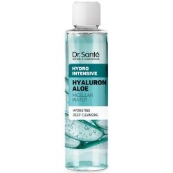 Płyn micelarny intensywnie nawilżający Hyaluron + Aloe, DR.SANTE Hydro Intensive, 200ml