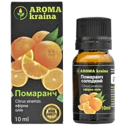 Olejek Eteryczny z Pomarańczy, Naturalny, AROMA kraina, 10ml
