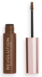 Żel do Brwi Revolution Brow Gel Ash Brown, 6ml