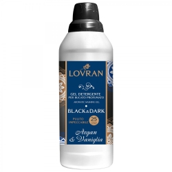 LOVRAN Żel do prania tkanin ciemnych i czarnych Argan i Waniglia, 1000ml