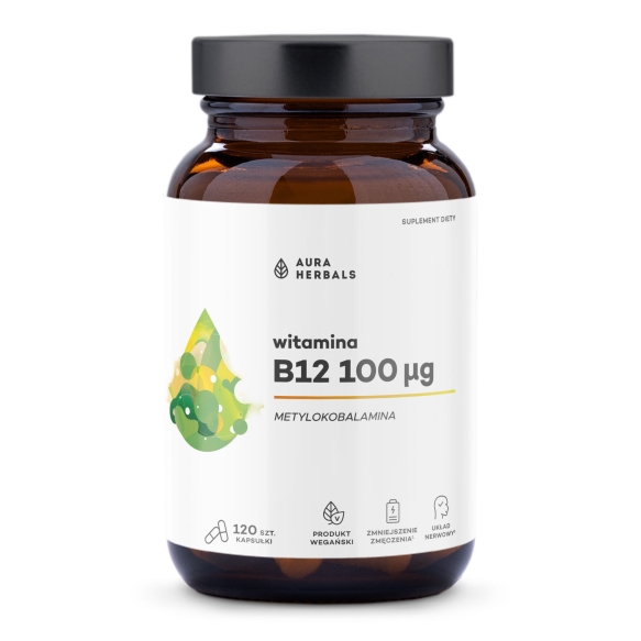 Witamina B12 100 µg-metylokobalamina-kapsułki 120 szt
