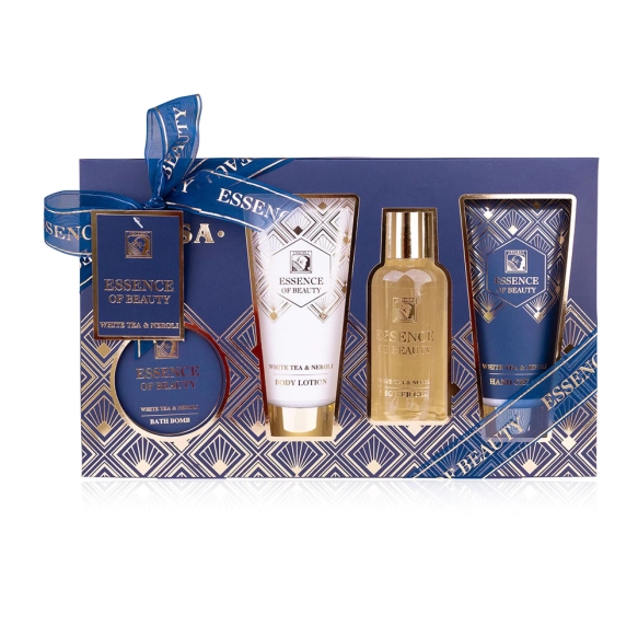 Zestaw kąpielowy White Tea &amp; Neroli - ESSENCE OF BEAUTY