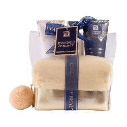 Zestaw prezentowy z kosmetyczką White Tea & Neroli - ESSENCE OF BEAUTY