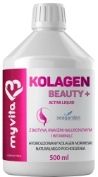 Kolagen w Płynie Beauty+ Active Liquid, Myvita, 500ml