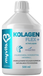 Kolagen w Płynie Flex+ Active Liquid, Myvita, 500ml