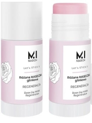 MARION Maseczka w sztyfcie glinkowa różana 25 g