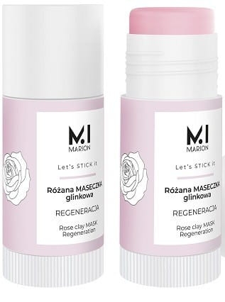 MARION Maseczka w sztyfcie glinkowa różana 25 g